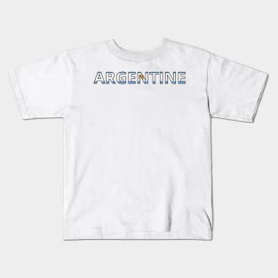 Drapeau Argentine Kids T-Shirt